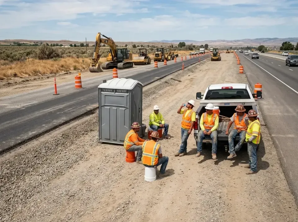 highway-road-construction-crew-007 — frequently asked questions, Porta Potty and Restroom Rentals in Riverview, MO